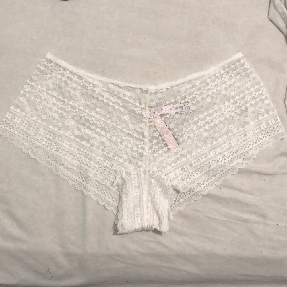 NWT VS lace Lacey shortie boybrief panty underwear